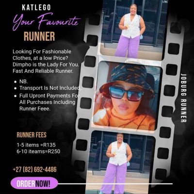 Katlego your Favourite runner