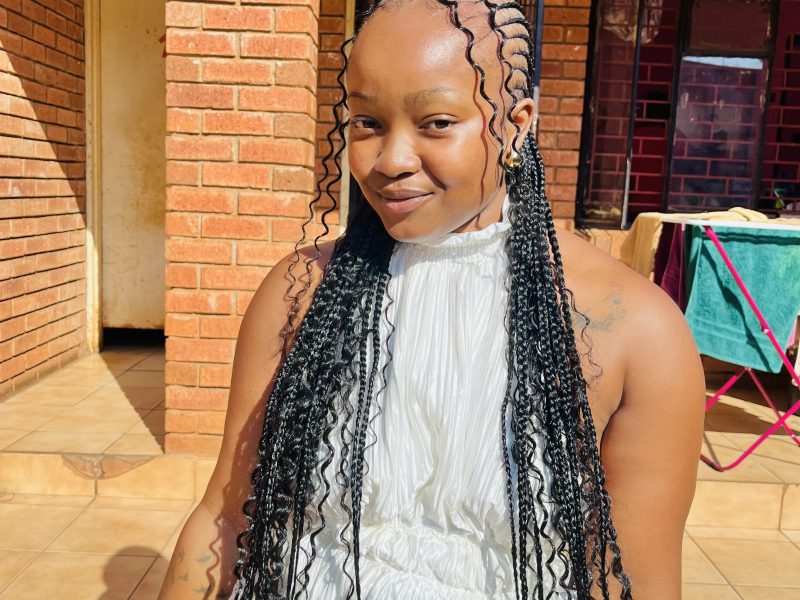 Braids and hair relaxing