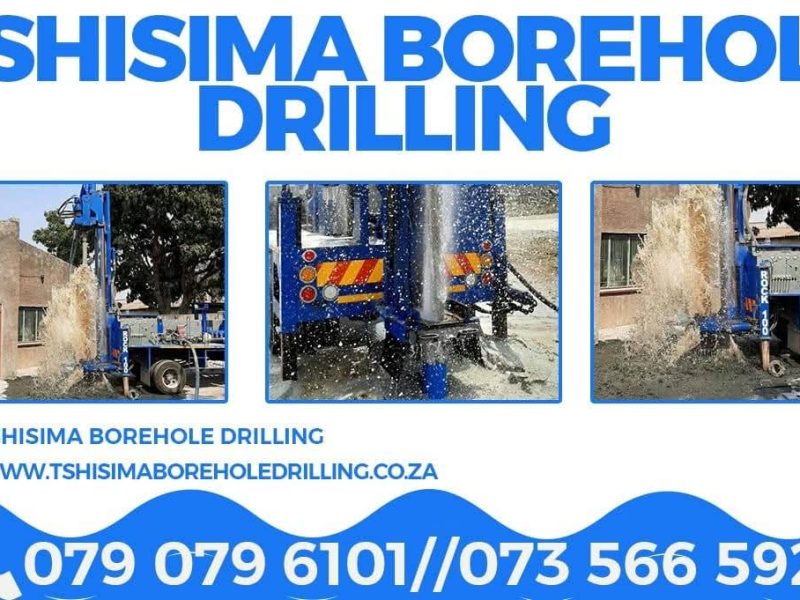 Tshisima borehole drilling