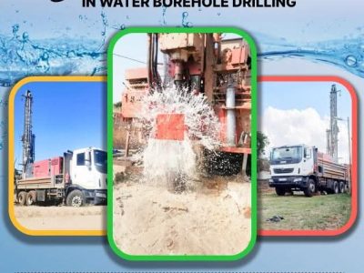 Tshisima borehole drilling