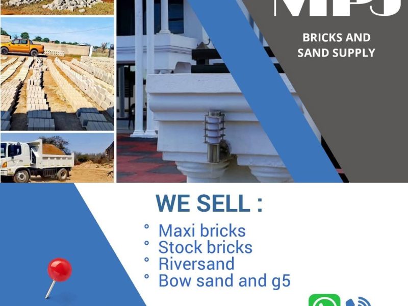 MPJ bricks and sand supply