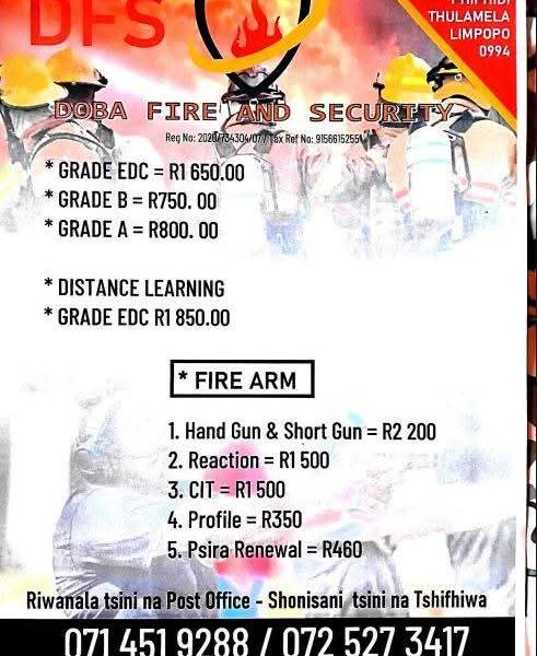DOBA FIRE AND SECURITY (DFS)
