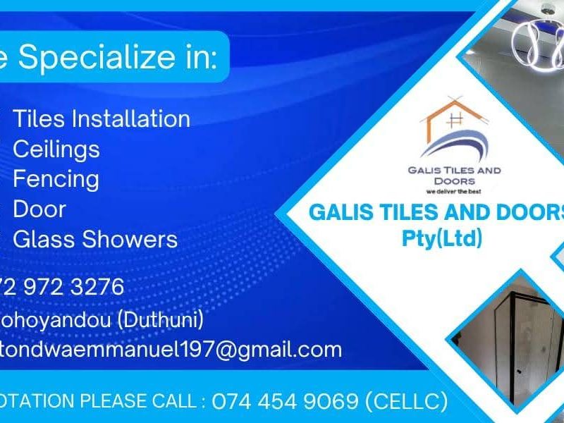 GALIS TILES AND DOORS pty(Ltd)