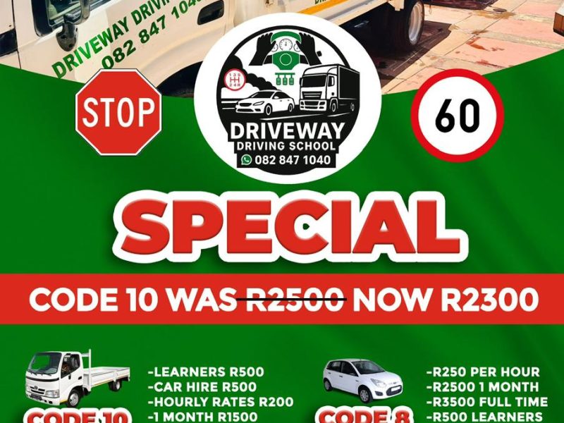 Driveway driving school